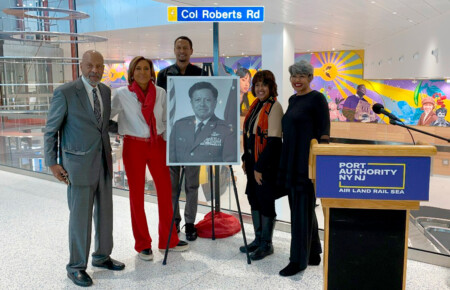 Port Authority Commemorates Local Hero With Street Naming at Newark Liberty International Airport Port Authority Commemorates Local Hero With Street Naming at Newark Liberty International Airport