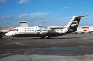 Presidential Airways British Aerospace BAe-146-200 New York Airport Presidential Airways British Aerospace BAe-146-200