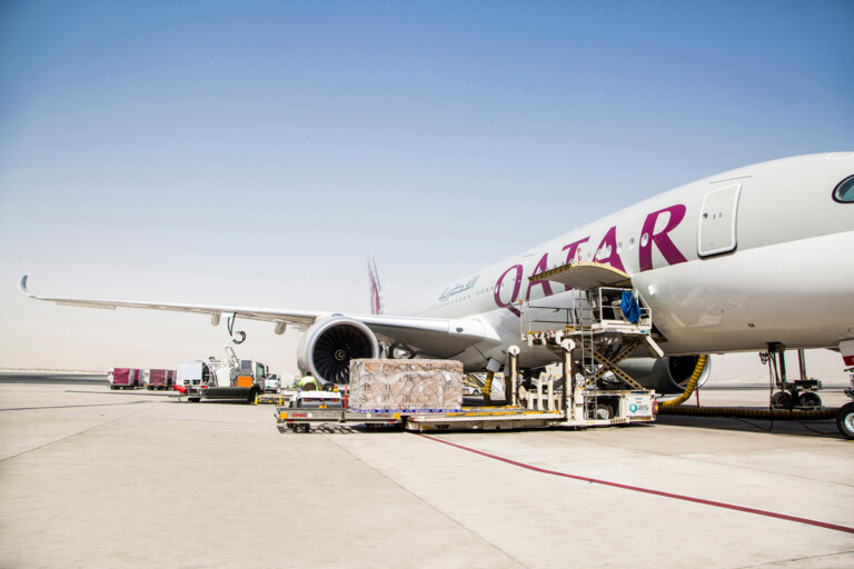 Trailblazing the Next Generation of Air Cargo Business Qatar Cargo Aircraft belly hold