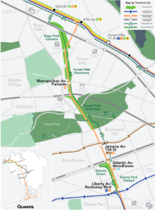 QueensLink Map