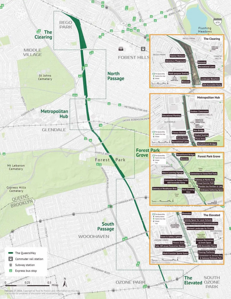 QueensLink or QueensWay? New York Airport Queensway Map