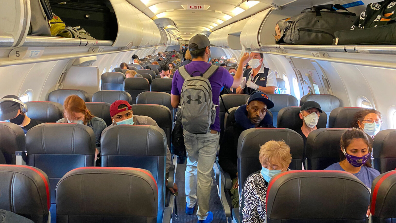 Study Finds Risk of COVID-19 Low On Aircraft RISK OF COVID LOW ON AIRCRAFT