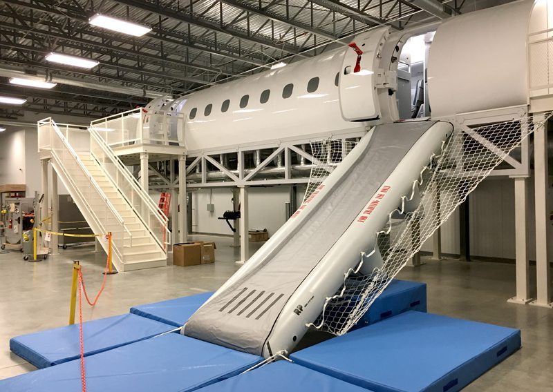 Republic Airways Installs New Industry-Leading Cabin Trainer for Flight Crews Republic Airways Cabin Trainer exterior 11 15 16 Metropolitan Airport News
