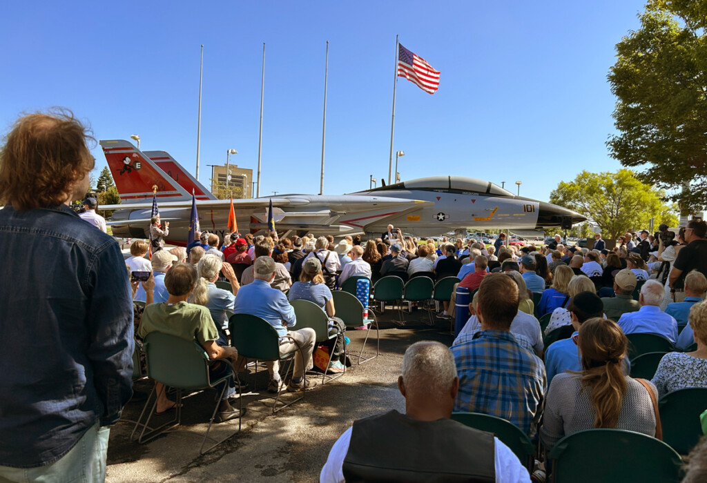 F-14D Tomcat ‘Felix 101’ Comes Home New York Airport RibbonCuttingCeremony Metropolitan Airport News