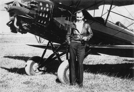 Richard Henson in his early flying days.