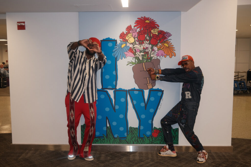 New Art Exhibit By Renowned Brooklyn Artist at Terminal 7 at JFK New York Airport Ron Bass in Terminal 7 JFK Airport Metropolitan Airport News
