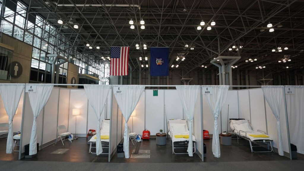 SEPTEMBER WEB32 javitz center converted to hospital Metropolitan Airport News
