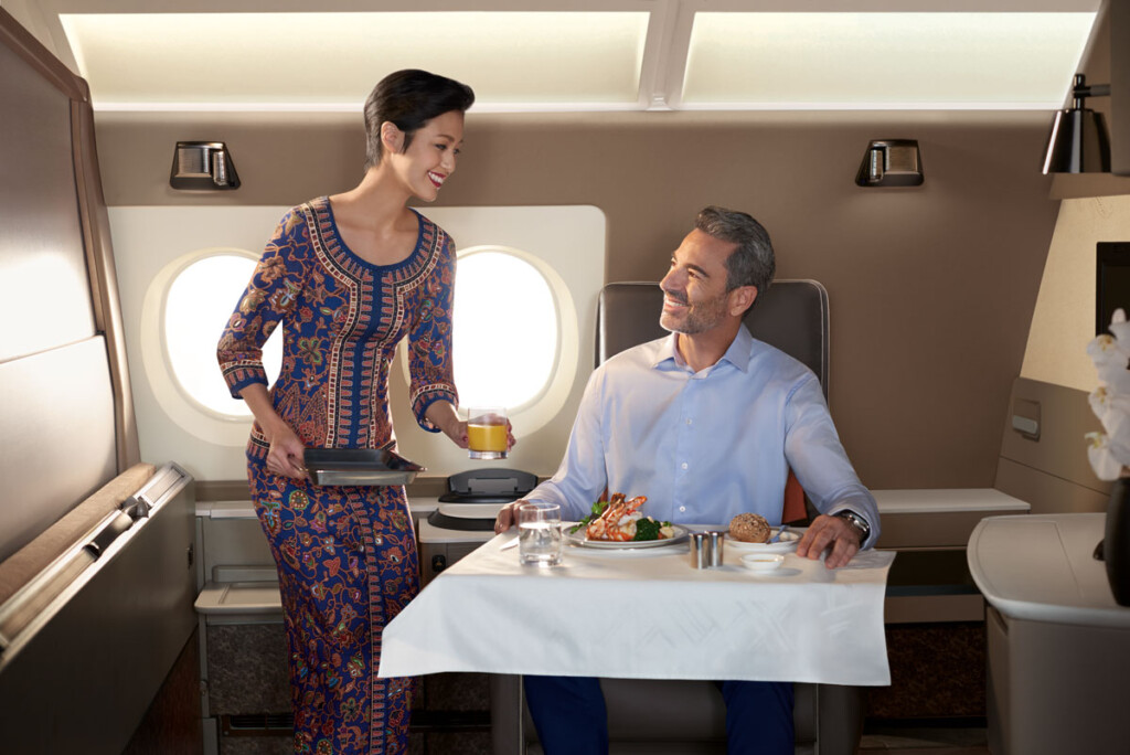 Singapore Airlines A380 Aircraft Returns to New York New York Airport Singapore Airlines Suites credit Singapore Airlines Metropolitan Airport News