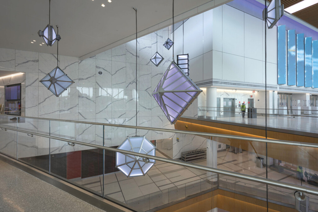 Reflections of Time & Place New York Airport Virginia Overton, Skylight Gems, 2022