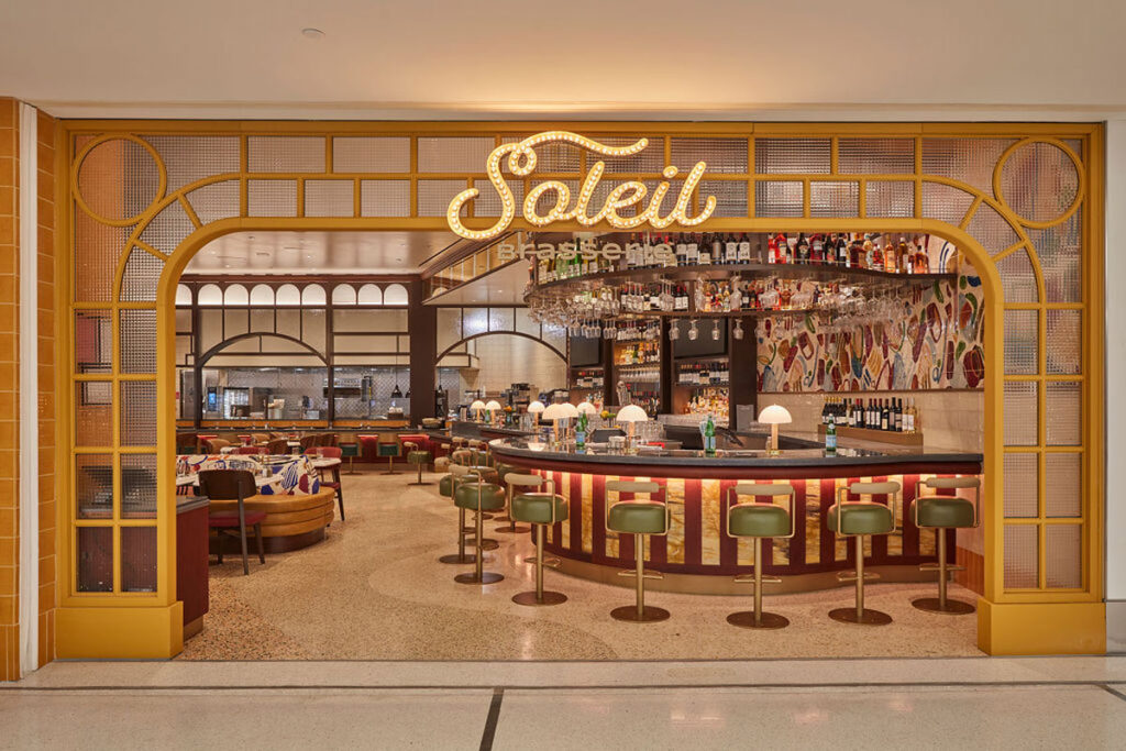 OTG Announces New Selection of Restaurants at Terminal C at LGA New York Airport Soleil Brasserie at LaGuardia Airport