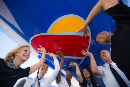 Southwest Airlines Wears Its Heart On Its Sleeve: Carrier Announces Employee-Designed Uniforms And Fully Branded Heart Interiors Southwest Airline Heart Metropolitan Airport News