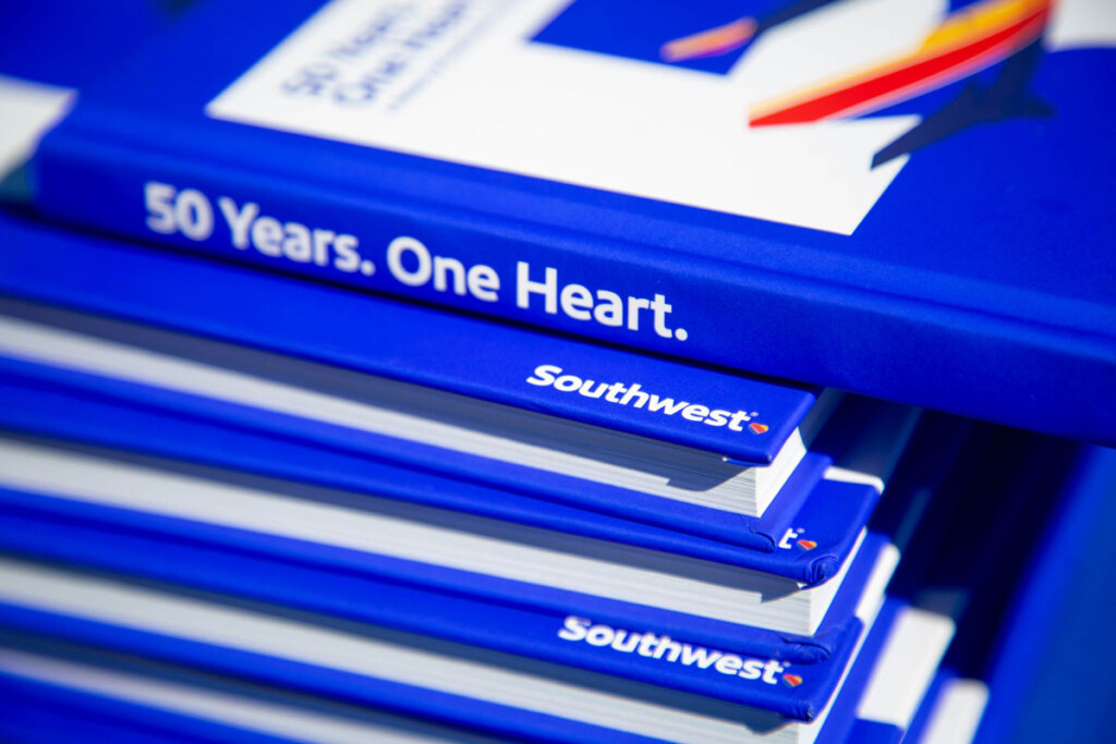 Southwest Airlines Celebrates 50 Years with Commemorative Book