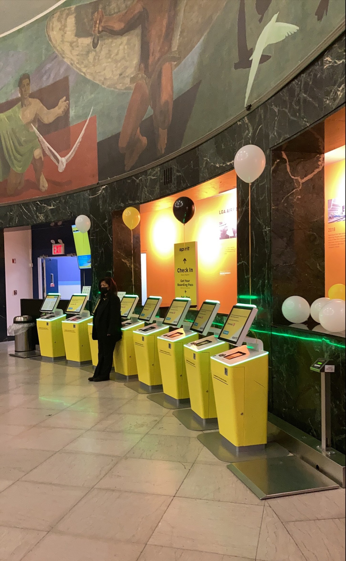 Spirit Airlines LGA Terminal Move 2 Metropolitan Airport News