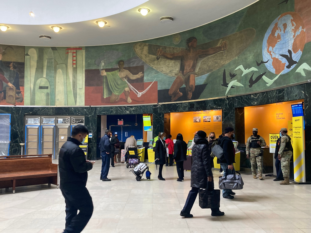 Spirit Airlines LGA Terminal Move 7 Metropolitan Airport News