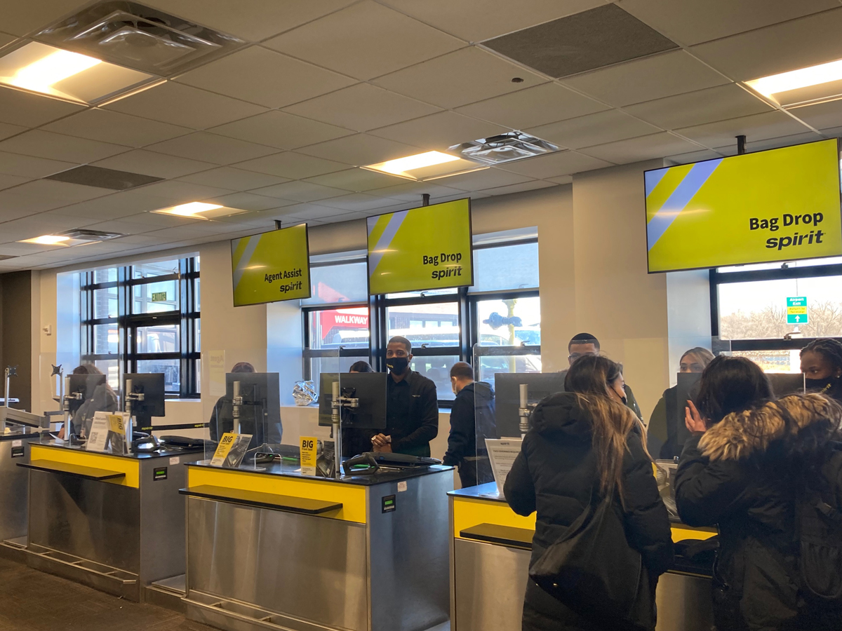 Spirit Airlines LGA Terminal Move 9 Metropolitan Airport News