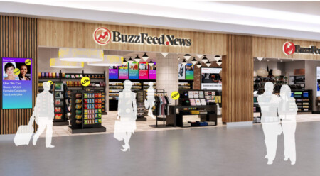 Rendering of a Buzzfeed airport location.