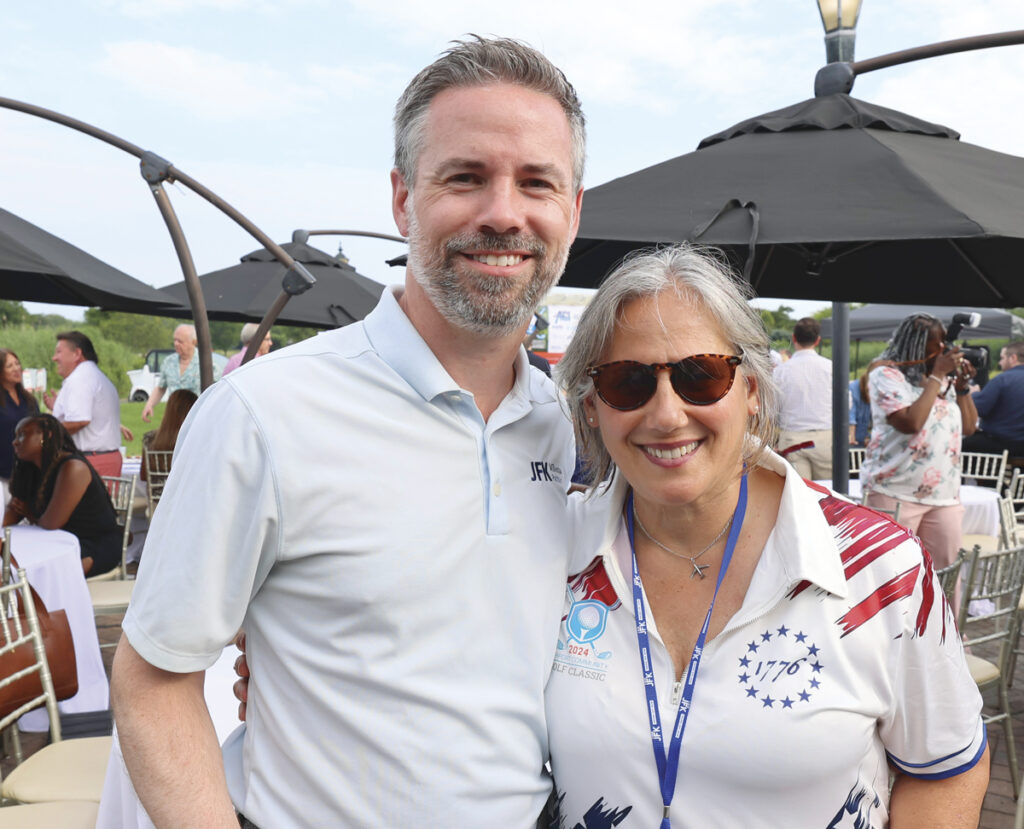 Steve Thody, CEO, JFK Millennium Partners & Terminal 6 and Julia Lauria-Blum, Editor-in-Chief, Metropolitan Airport News.