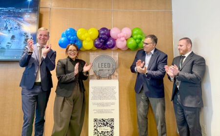 JFK T4 Awarded LEED Platinum Recertification as T4 Transformation Advances JFK Airport Terminal 4 LEED Platinum Recertification