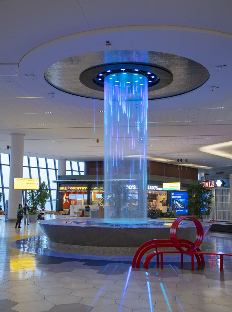 TerminalBwaterfeatureRain Metropolitan Airport News