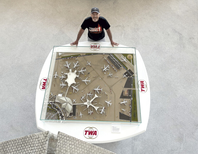The TWA Flight Center Diorama