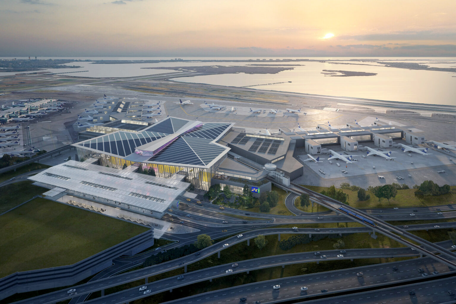 TCS Becomes Technology and Innovation Partner to New Terminal One at JFK Airport The New Terminal One at John F. Kennedy International Airport is a bold and exciting project to develop a best-in-class international terminal that will serve as an anchor terminal in the Port Authority's $19 billion transformation of JFK into a global gateway to the New York metropolitan area and the United States.