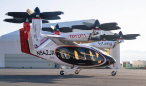 Joby and Toyota Launch Joint Venture to Scale Electric Air Taxi Production Toyota Joby evtol air taxi