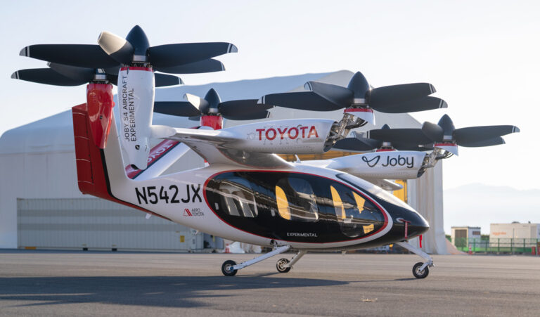 Joby and Toyota Launch Joint Venture to Scale Electric Air Taxi Production Toyota Joby evtol air taxi