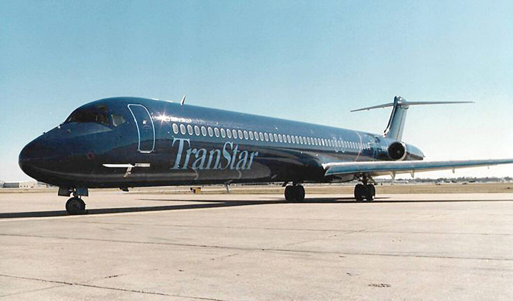 Muse Air: Dare to Compare and Compete New York Airport TranStar MD-82