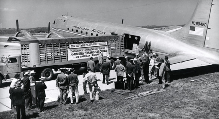 Transportation of life-saving medicine and supplies.