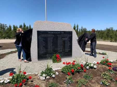 The Families of Flying Tiger Line Flight 739 Receive Closure After 59 Years UNVEILING OF MONUMENT Metropolitan Airport News