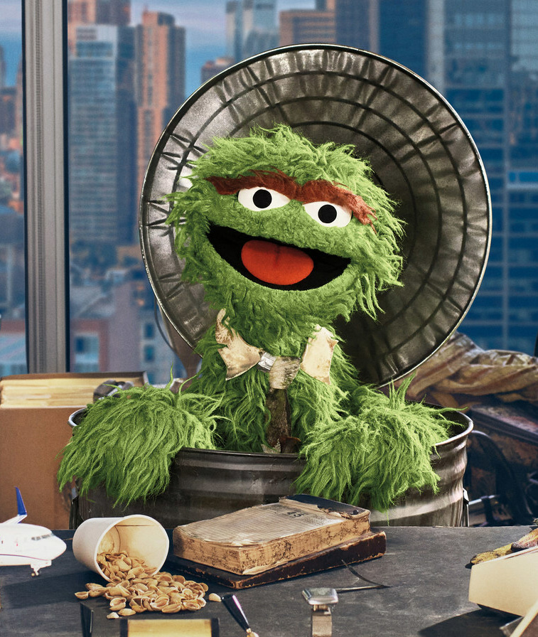 United Names Oscar the Grouch as First Chief Trash Officer