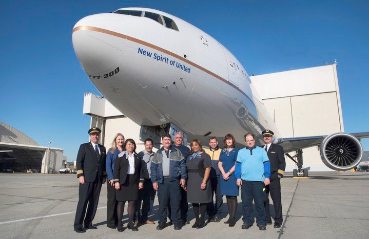 United Airlines New Spirit