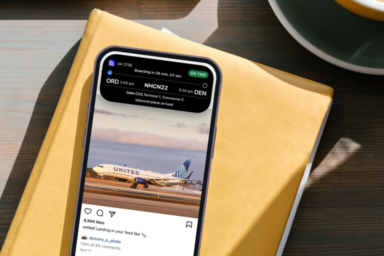 United Becomes First U.S. Airline to Add Live Activities for iPhone