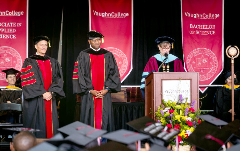 Vaughn College Celebrates the Class of 2022 at 90th Commencement Ceremony Vaughn College Celebrates the Class of 2022 at 90th Commencement Ceremony