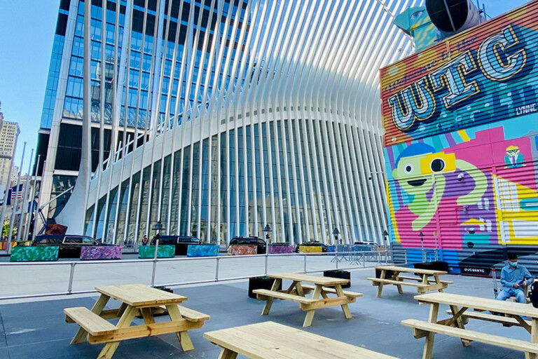 Opening of Oculus Beer Garden Is a Sure Sign of Spring Oculus Beer Garden