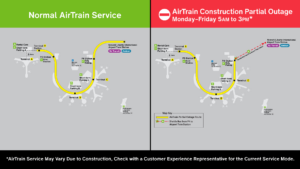 airtrain newark map Metropolitan Airport News