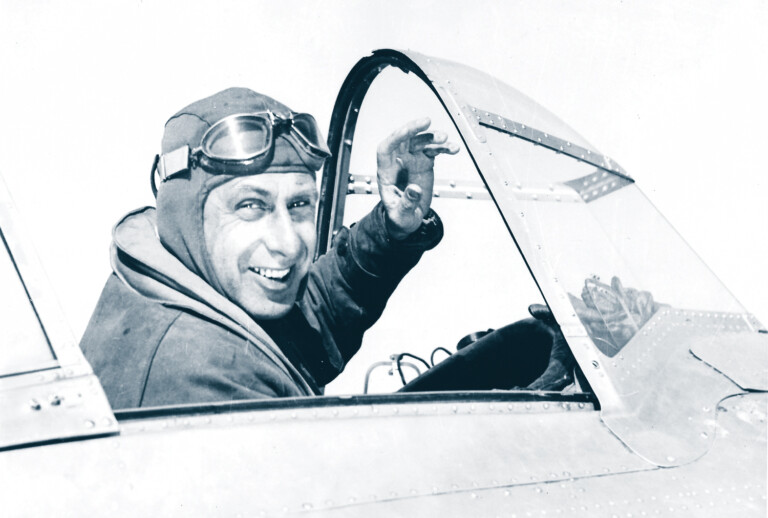 Alexander de Seversky and The Renaissance of American Airpower Alexander de Seversky in cockpit before record flight to Havana, Cuba, Dec. 1937.