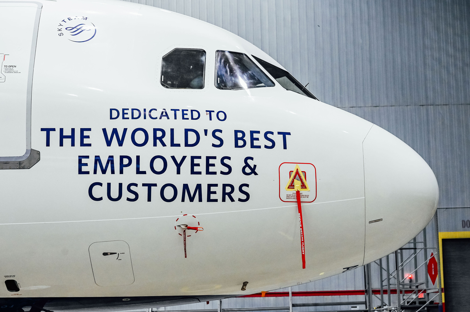 Following $1.6B Profit Sharing Payout Delta Unveils Livery Featuring All 90,000 Employee Names New York Airport Delta Thank You Plane