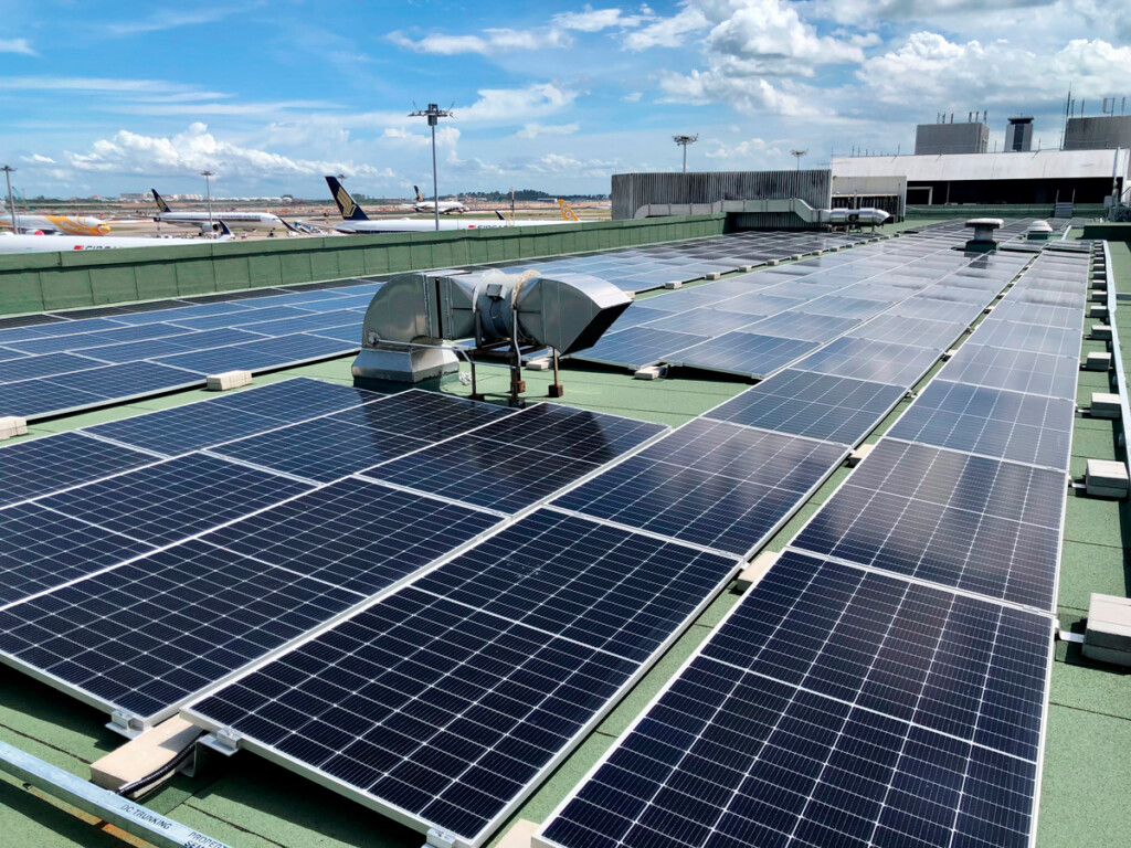 dnata has significantly invested in solar power systems at its Singapore facilities