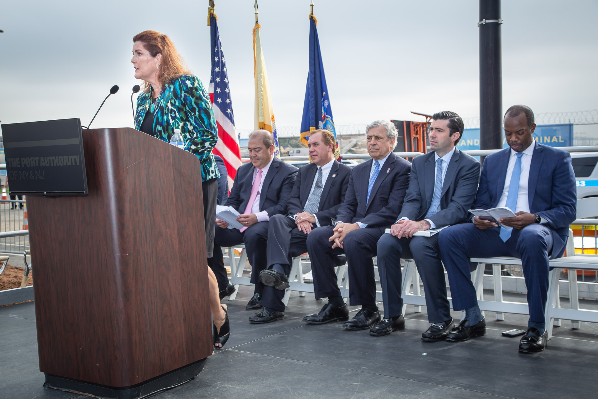 Newark Terminal One Ground Breaking