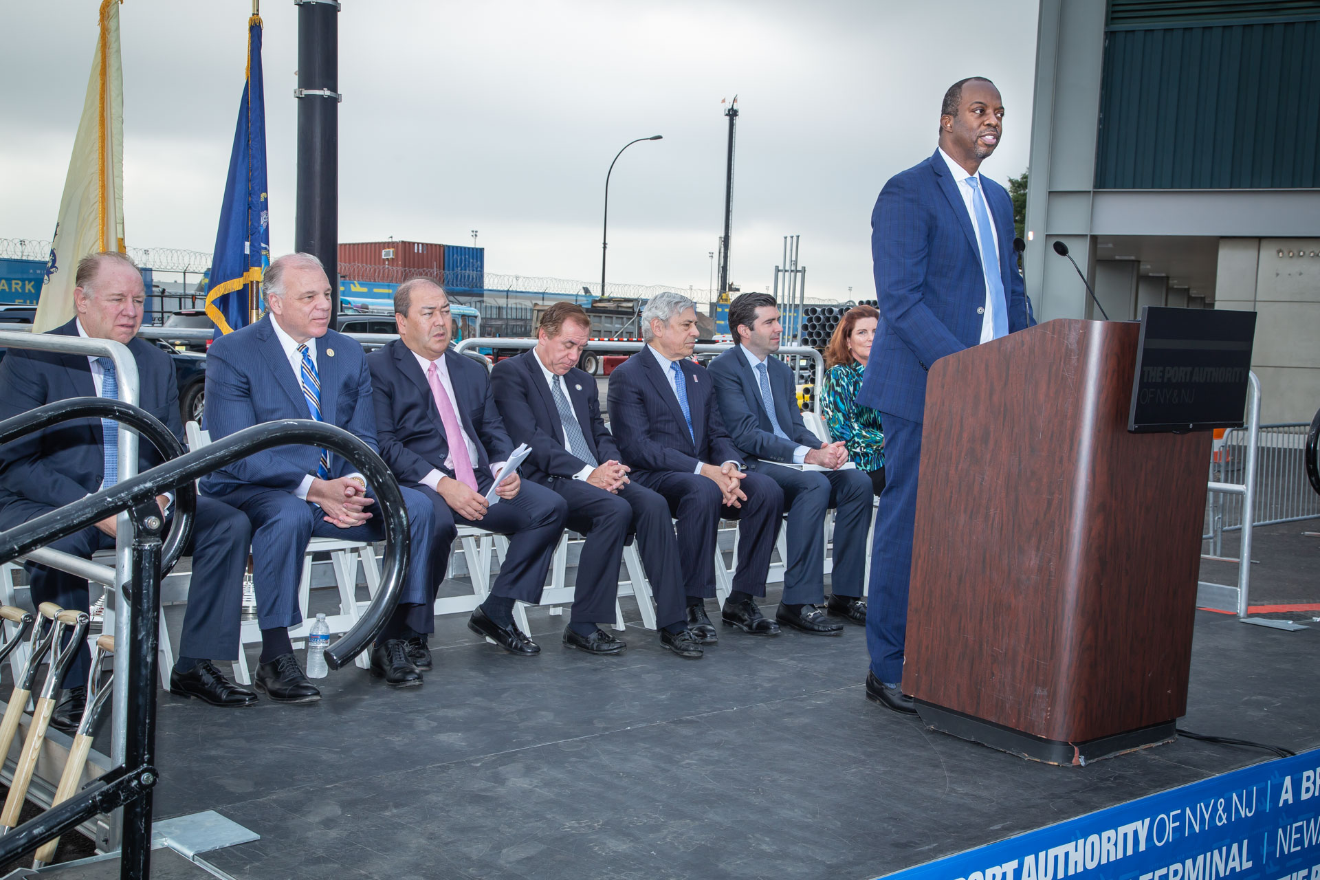 Newark Terminal One Ground Breaking