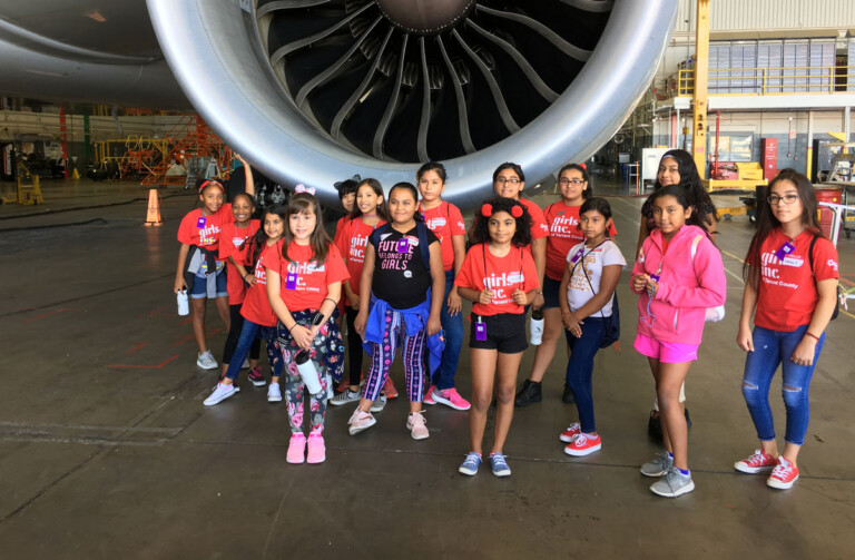 American Airlines CR Smith Museum Recipient of STEM Education Award Girls Soar