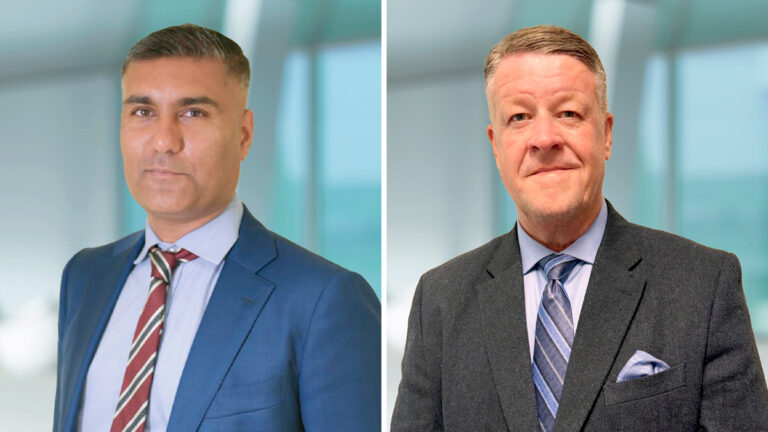 Swissport Appoints New Cargo Leaders for North America to Drive Growth (L.-R.): Ajay Barolia, Senior Vice President Cargo, Swissport North America and Peter Weir, Senior Vice President Cargo Commercial, Swissport North America
