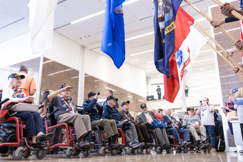 US World War II Veterans Return to Normandy to Mark 78th Anniversary of D-Day New York Airport US World War II veterans return to Normandy to mark 78th anniversary of D-Day