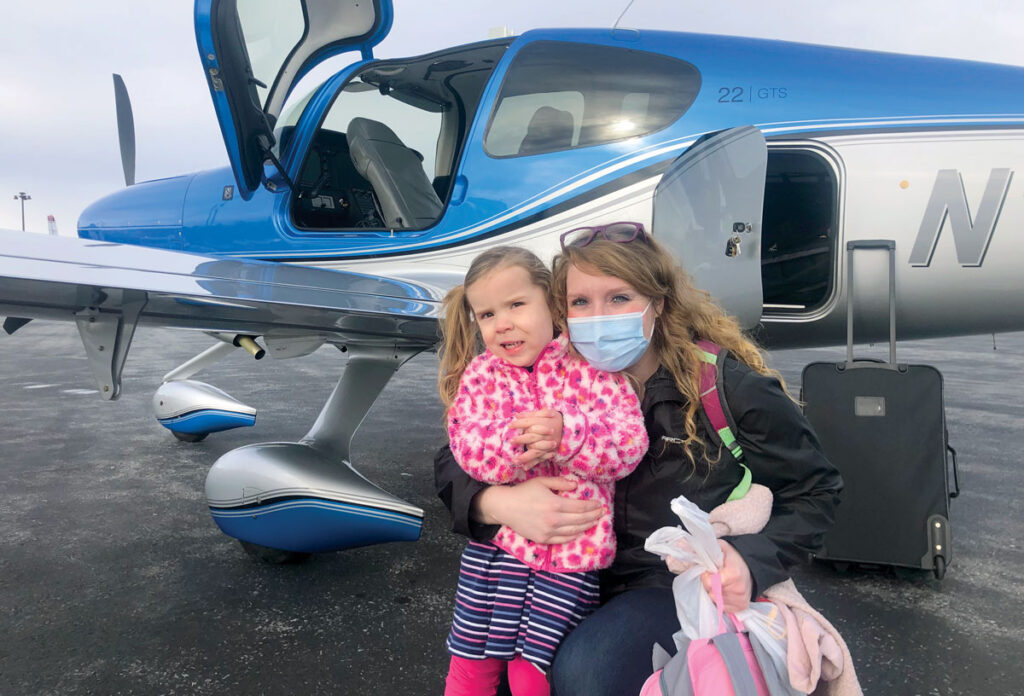 Behind the Scenes of a Compassion Flight New York Airport Quinlee has been flying with PALS to receive medical treatment since she was 11 months old.