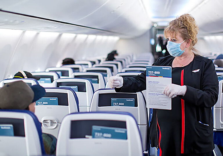 Southwest Airlines Recalls 2,700 Attendants