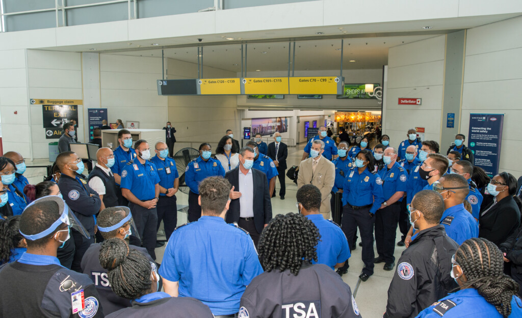 David Pekoske TSA at EWR